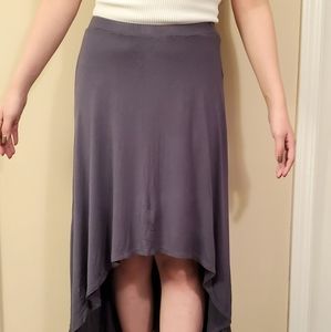 BOGO🔥 HIGH LOW GRAY SKIRT